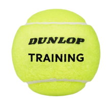 Dunlop Tennisbälle Training (drucklos) gelb Polybag 72er